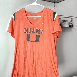 Miam U tee junior xl fits like women’s medium